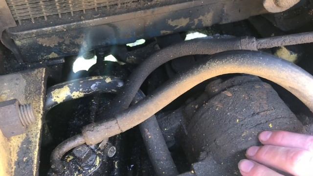 how “POWER STEERING” works on a back hoe (ford 4500 industrial tractor) смотреть онлайн