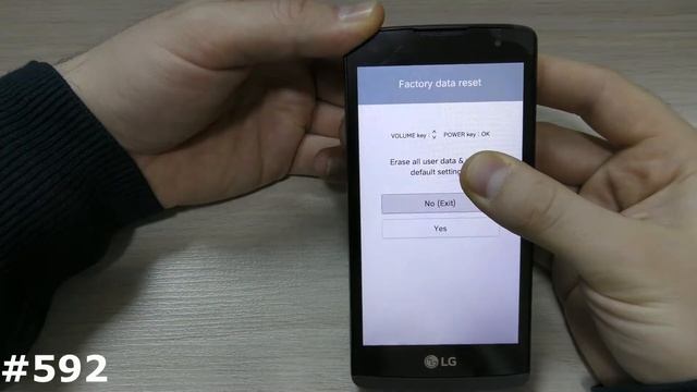 Hard Reset LG Leon Y50 H324 смотреть онлайн