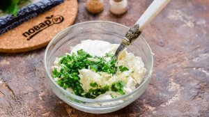 Рулетики из ветчины с творожным сыром