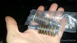 Prius 20, отвалилась труба, меняем глушитель.N397