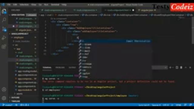 Angular tutorial For Beginners- Learn Angular With Projects , Angular Projects Crash Course