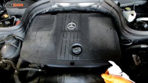 Mercedes Benz GLK250 Diesel Engine Oil Level - How To Check