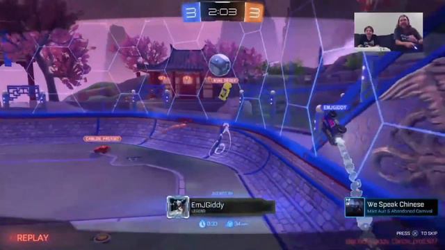 ROCKET LEAGUE - Awesome Overtime Comeback in Platinum Competitive 2v2 LetsPlay RocketLeague PS4