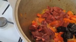 Куырдак из сердца, печени и почек