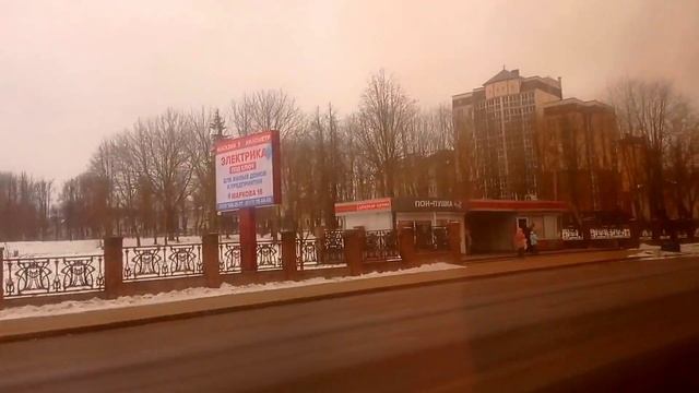 МОЛОДЕЧНО. Поездка с Лёхой на автобусе МАЗ 105.465, Г/№ AI 4131-5, маршрут 10 (05.12.2021) смотреть онлайн