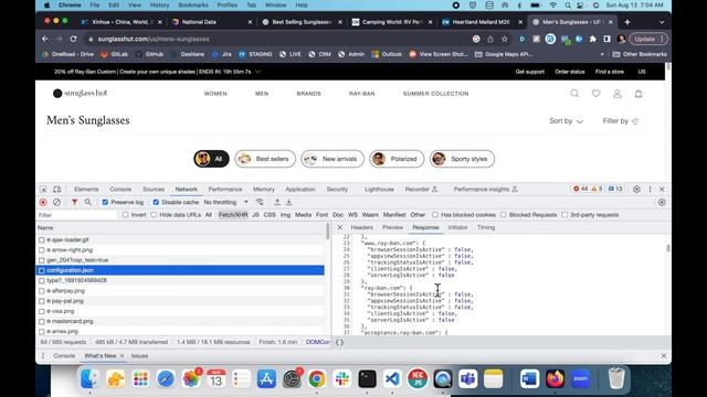 How to use chrome dev tools to inspect fetch and xhr request (Websites Data Leaks - Web Security)