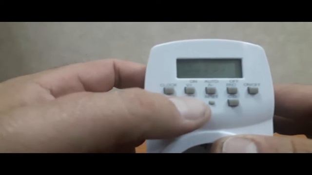 Настройка недельного таймера за 2 минуты.