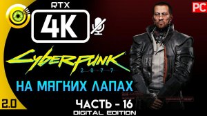 «На мягких лапах» Прохождение Cyberpunk 2077 [2.02]  Без комментариев — Часть 16