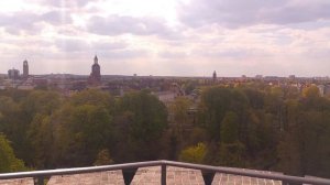 Uitzicht vanaf de Julius-toren van de Spandau-citadel in Berlijn