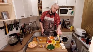 Готовим вок с креветками! Вкусная азиатская лапша! WOK