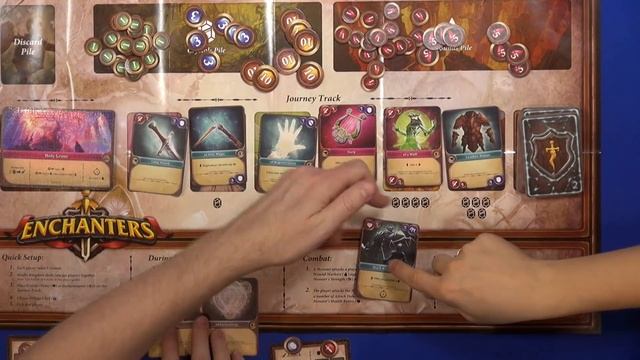 Enchanters — game preview at SPIEL '17 смотреть онлайн