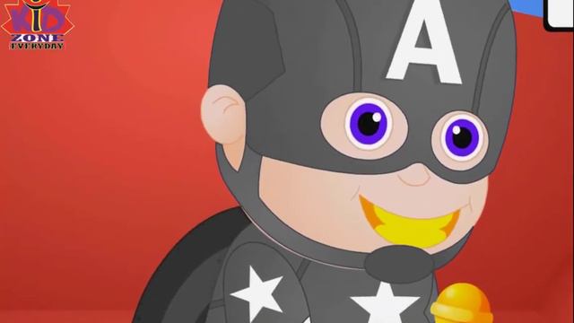 Superheroes Finger Family Collection ।। Superman Finger Family ।। KZE ।। Nursery Rhyme смотреть онлайн