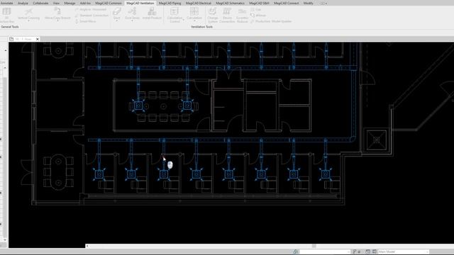 MagiCAD for Revit - Ventilation Installation Calculations смотреть онлайн
