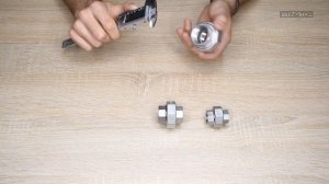 Американка нержавеющая с внутренней резьбой: размеры | TRiNOX #aisi304