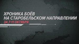 Хроника боёв на Старобельском направлении за 7-11 октября