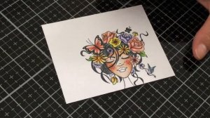 Spellbinders Stamp of the Month   Skin Coloring Video Tutorial 1