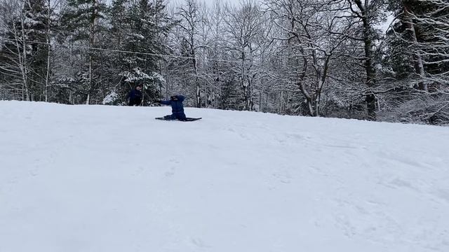 Fun weekend, a lot of snow in Stockholm/ Веселый выходной, много снега в Стокгольме / EmRAl TV