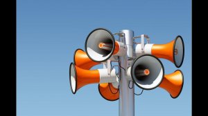 Сирена ГО ЧС. Адлер. 23 сент. 2015. 10:05