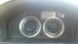 Вольво XC70 3.2  расход по трассе. Volvo xc70 AWD (b6324s) fuel consumption at highway