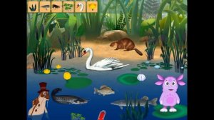 Лунтик и Пескарь иваныч отправились на болото