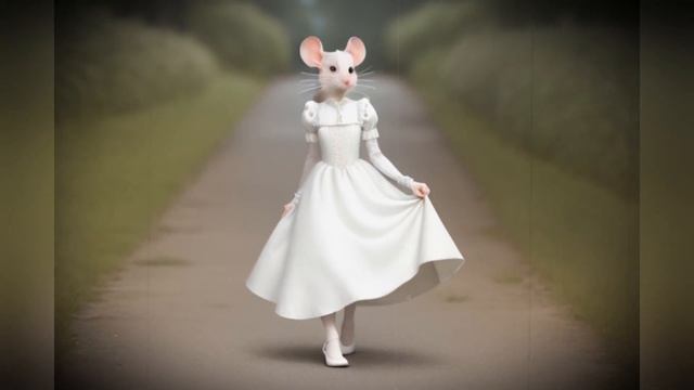 БЕЛАЯ МЫШЬ В ПЛАТЬЕ НЕЙРО СЕТЬ РИСУЕТ И ПИШЕТ МУЗЫКУ смотреть онлайн