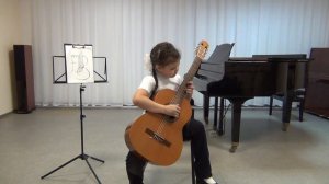 Юлмухаметова Диана. Г. Санз - "Прелюдия" ми-минор. Группа "А".