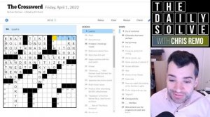 Four Solutions in One Crossword?! - 1 April 2022 New York Times Crossword