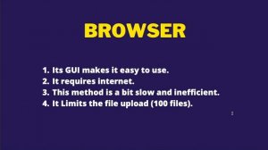 WHAT TO USE ? | CLI | GITHUB DESKTOP | BROWSER GUI