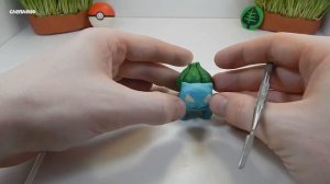 Покемон Бульбазавр! Лепка! Выпуск №5 (Bulbasaur)