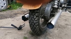 восход 3м - ремонт тормозной тяги, покатушка.