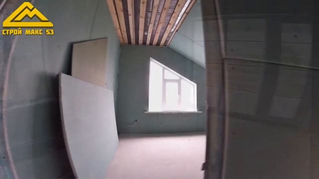 Видео-обзор полутороэтажного карксаного дома по индивидуальному проекту смотреть онлайн