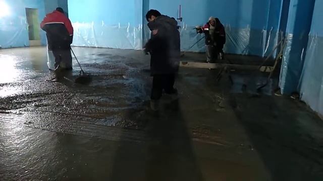 бетонный пол стяжка смотреть онлайн