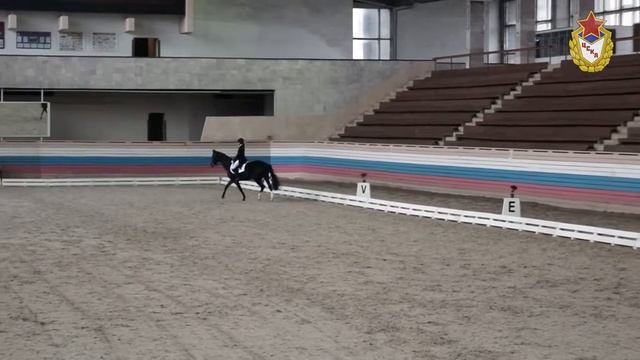 Первенства СДЮШОР ЦСКА по конному спорту и современному пятиборью (выездка)