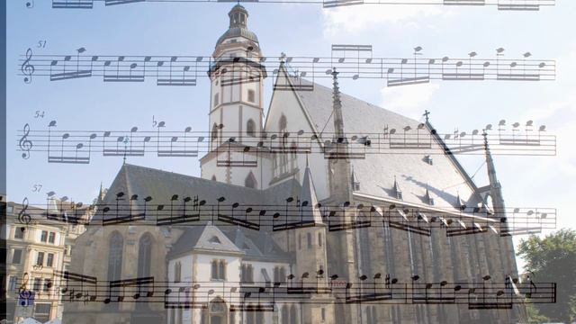 J. S. Bach - Partita in A minor BWV 1013 смотреть онлайн