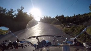 С собакой на мотоцикле по Турции