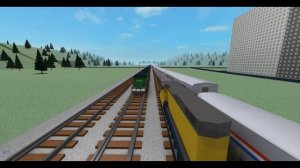 ROBLOX Train Crashes (Train Station)