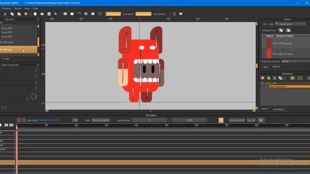 уроки по construct 2 ( урок №1 создание анимации в spriter ) смотреть онлайн