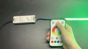 V3+R8-1 RGB Touch LED Controller with RGB COB LED Strip