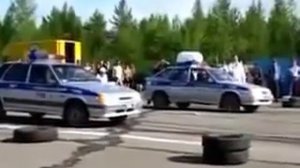 Стритрейсинг на Вазах Приколы про ментов