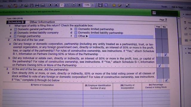 How to Fill Out Form 1065 US Return of Partnership Income - LLC Initial Return - Part 1 смотреть онлайн