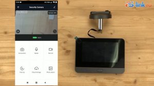 Настройка WiFi видеоглазок PS-Link DB06 с датчиком движения, записью на SD карту, звонком