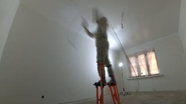 Безвоздушная покраска в 2 слоя