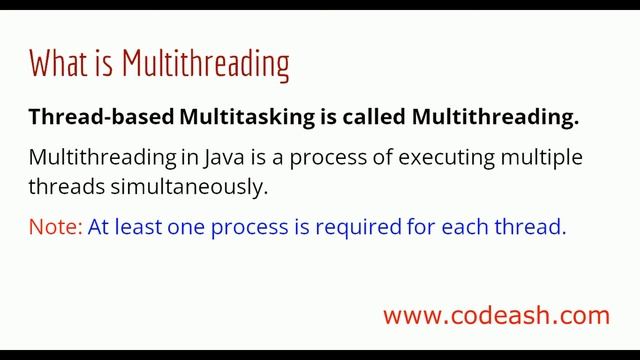 Multithreading in java | What is multithreading in Java | Multitasking in java