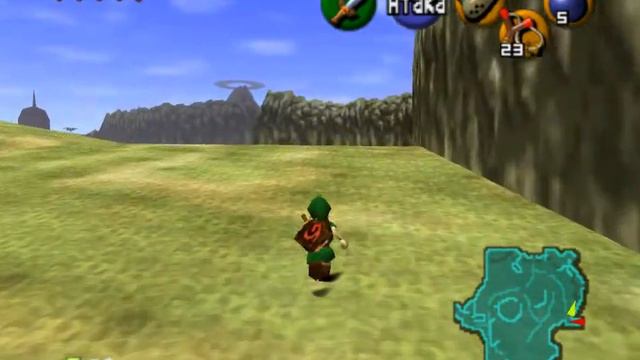 Прохождение The Legend of Zelda: Ocarina of time #8 (Подбём на гору смерти)