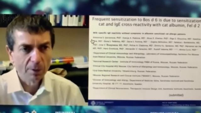 Перекрестные реакции аллергенов коши с аллергенами коровьего молока смотреть онлайн