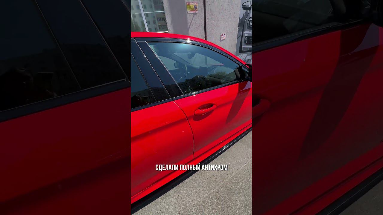 BMW 5 series - покраска суппортов в салатовый оттенок с нанесением логотипа