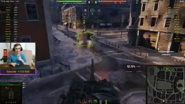 ДЕДУШКА ИС-7 В НОВОМ 3Д СТИЛЕ / Стрим World of tanks