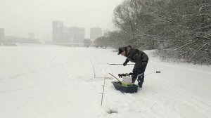 Снимаем жерлицы.Екатеринбург.Рыбачу на всё.