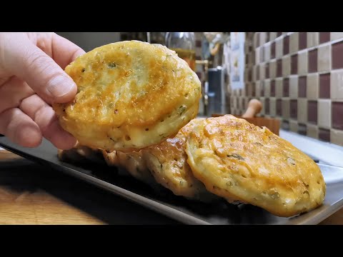 ЛЕНИВЫЕ ПИРОЖКИ на сковороде, по вкусу не уступают настоящим! Пышное тесто без дрожжей за 5 мин!