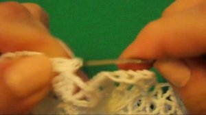 КВАДРАТНАЯ САЛФЕТКА С ЛАНДЫШАМИ. ЧАСТЬ 4